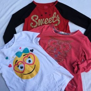 Girls 8/M Shirt Bundle